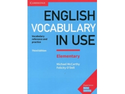Libro English Vocabulary In Use Elementary Third Edition de Felicity O'Dell e Michale Mccarthy (Inglés)
