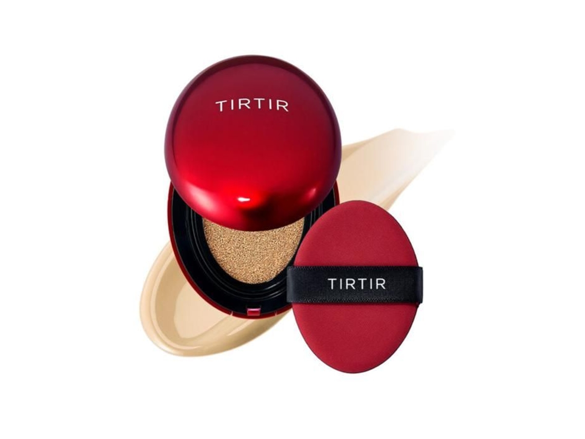 Máscara de pestañas Mini Fit Rouge Mini Coussin 24n Latte, base de maquillaje Tirtir Cushion de 4,5 g