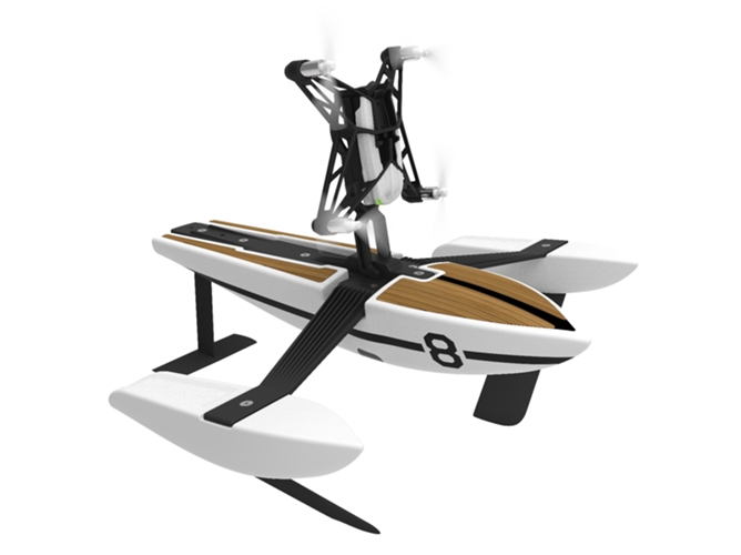 Mini Drone PARROT Hydrofoil New (VGA - Autonomía: Hasta 9 - Blanco)