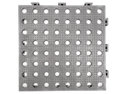 Pack 1.000 Losetas Suelo Antideslizante Maxi Drenante Gris 33x33x2cm (≈109m²) Ultra-resistentes: Paso De Coches, Hostelería, Industria