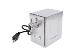 Motor de asador eléctrico de 45 W, acero inoxidable, enchufe USB de 100-240 V