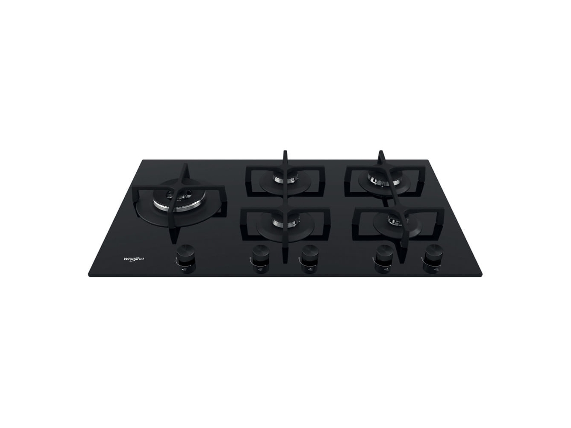 GOA 9523/NB1 Negro Integrado 90 cm Encimera de gas 5 zona(s) WHIRLPOOL