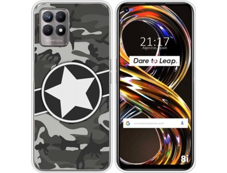 Carcasa Realme 8i TUMUNDOSMARTPHONE Camuflaje 02 Multicolor