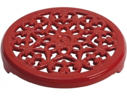 Base para Ollas STAUB (Rojo - Hierro Fundido - 23 cm)
