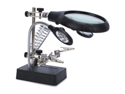 2026-lupa De Pie Linjou Con 5 Leds Y Mano Tercera Multifuncional Para Soldadura 2.5x+7.5x