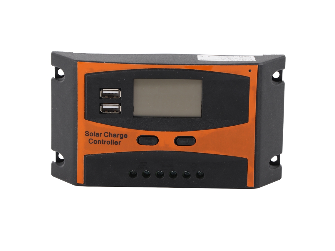 Controlador De Carga Solar Ld2024 De 12-24 V Y 20 A Con Pantalla Lcd Y Salida Usb De 2,5 A. Regulador Fotovoltaico.