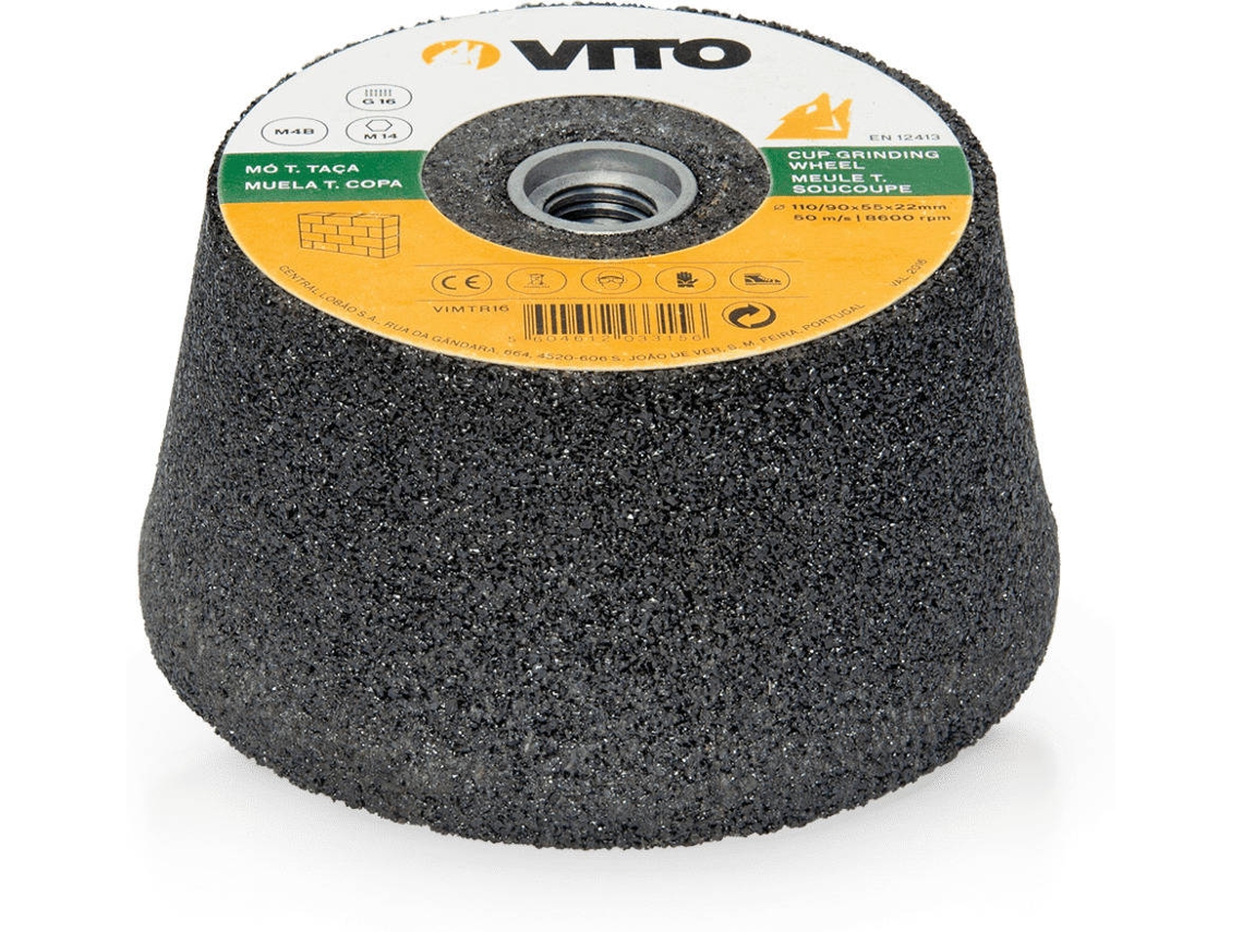 Muela VITO Tipo Copa Con Rosca