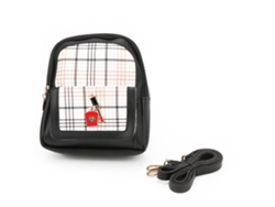 Mini bolso de hombro de piel sintética para mujer con correa ajustable para estudiantes