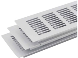 Rejillas De Ventilación Westux, 1 Unidad, Aleación Aluminio, Malla Rectangular Transpirable, Para Armario, ...