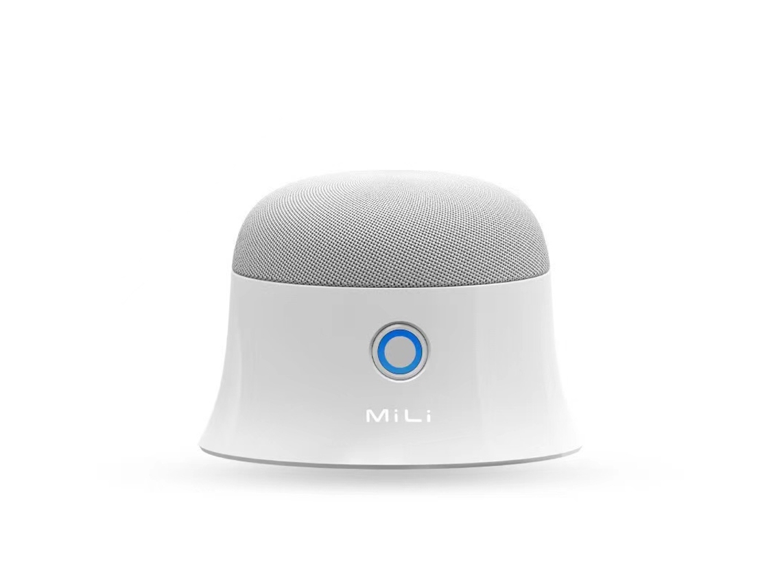 Altavoz Bluetooth magnético pequeño, compatible con altavoces Magsafe, color blanco Yizhood