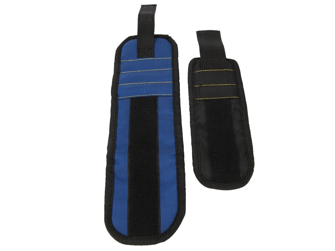Correa Magnética Para La Muñeca Con Soporte Para Tornillos, Tuercas Y Pernos (azul Real)