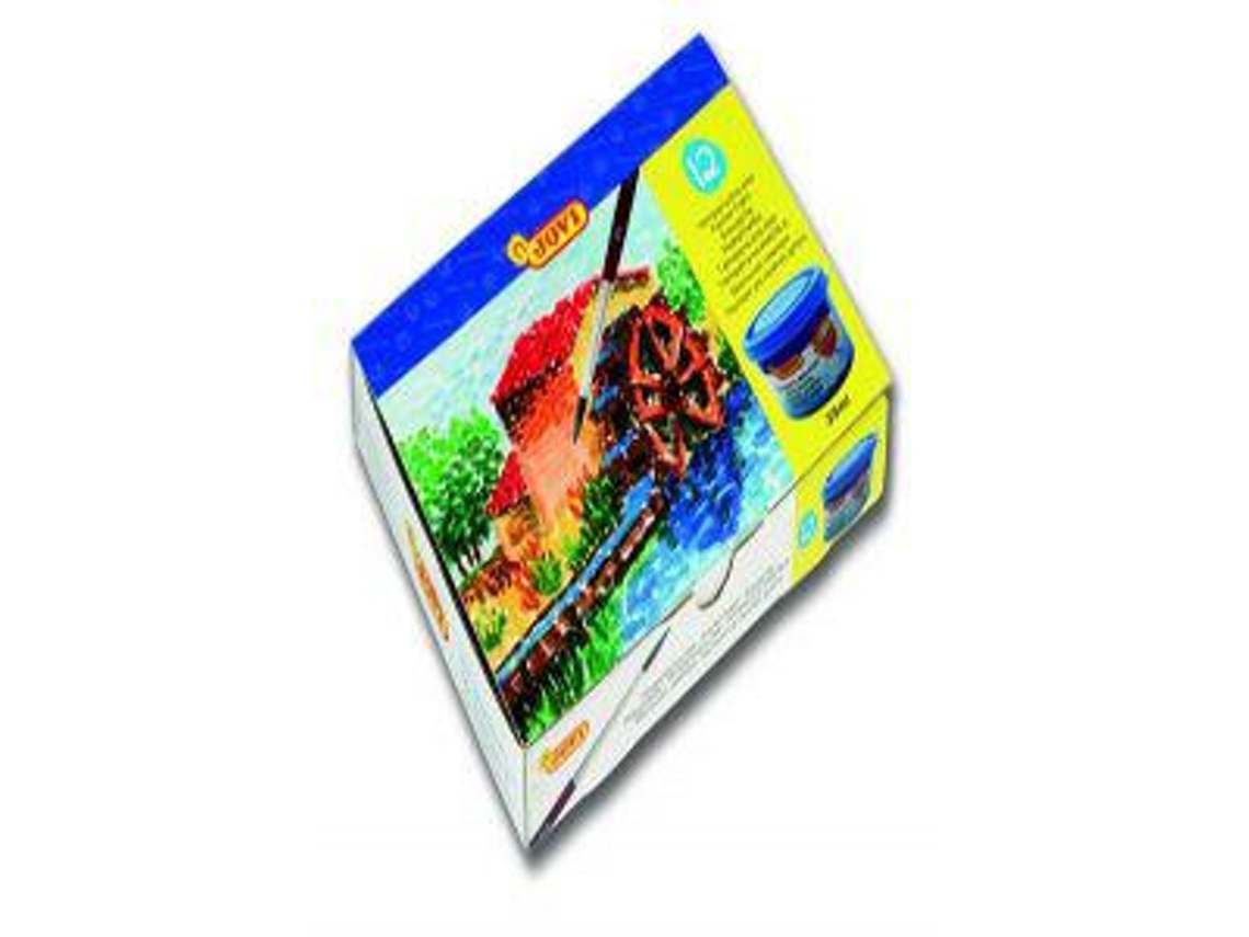 Estuche 12 Botes Tempera Jovi 35Ml Colores Surtidos