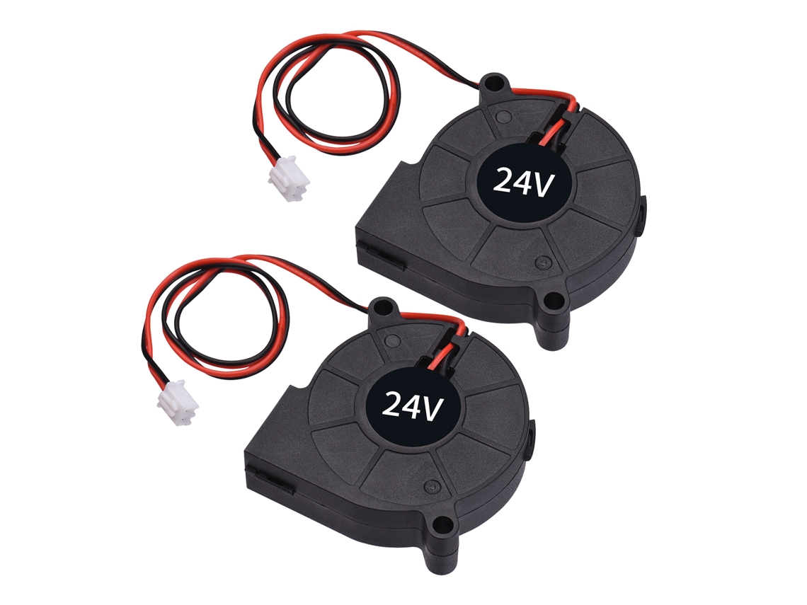 Ventoinha De Resfriamento 5015 50x50x15mm 12v/24v Brushless Para Peças De Impressora 3d