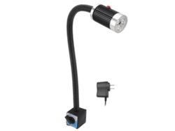 2026-luz Led Industrial De Trabajo Con Base Magnética Y Brazo Gooseneck 9w Para Máquinas