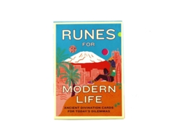 Runas De La Vida Moderna - 24 Cartas De Juego, Papel, Temática Misteriosa