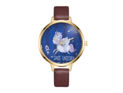 Reloj De Mujer Zhoulianfa Zlf00195-j, Correa De Cuero, Movimiento De Cuarzo, A La Moda.