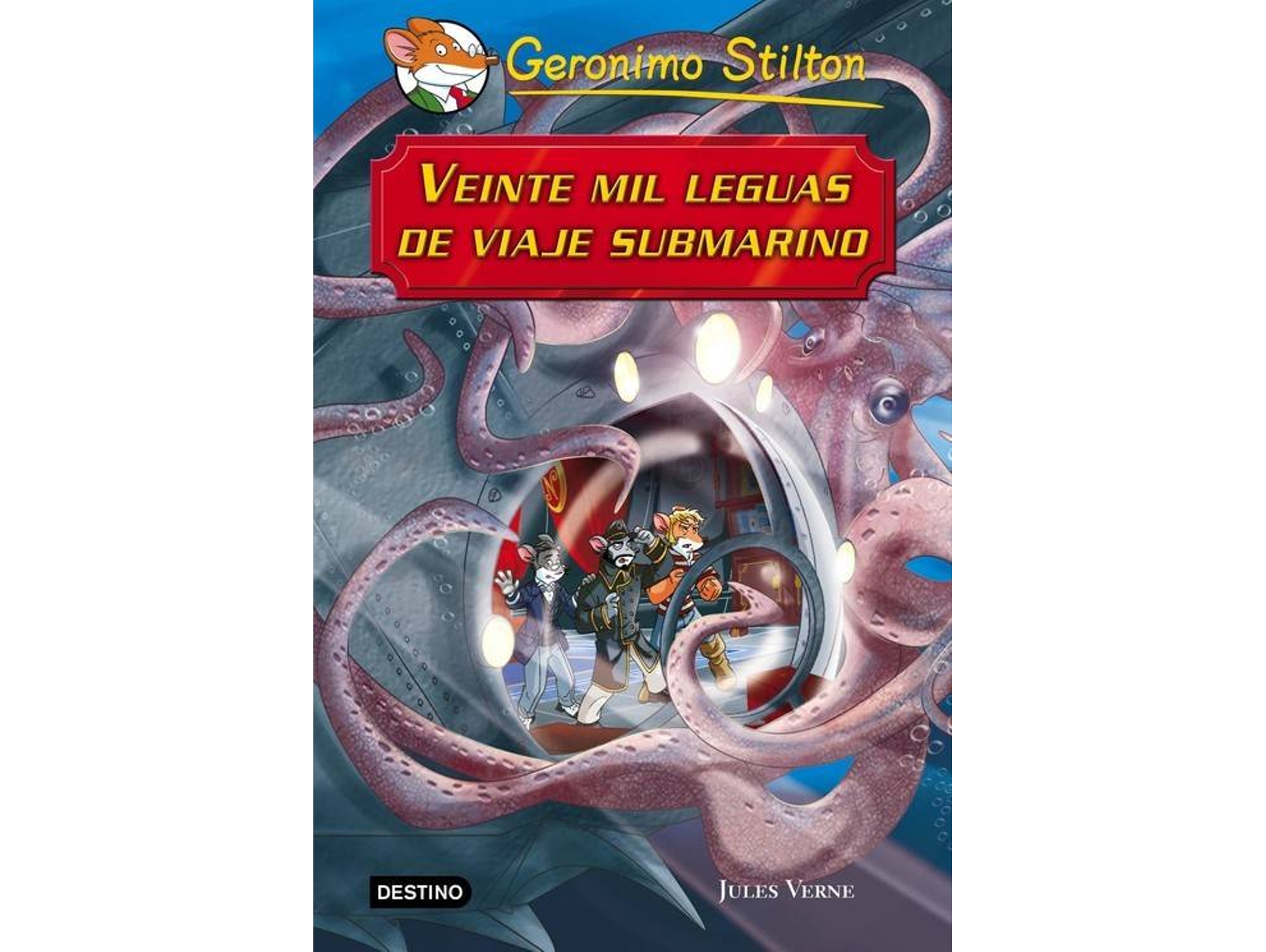 Libro Veinte Mil Leguas De Viaje Submarino de Geronimo Stilton (Español)