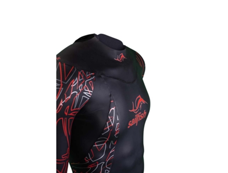 Wetsuit Attack 7 Preto Ssailfish