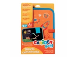 Quadro de Ardosia de Viagem C/4 Giz Carioca Baby 43556