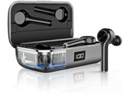 YEMAESRE Auriculares Bluetooth impermeables con cancelación de ruido, color negro