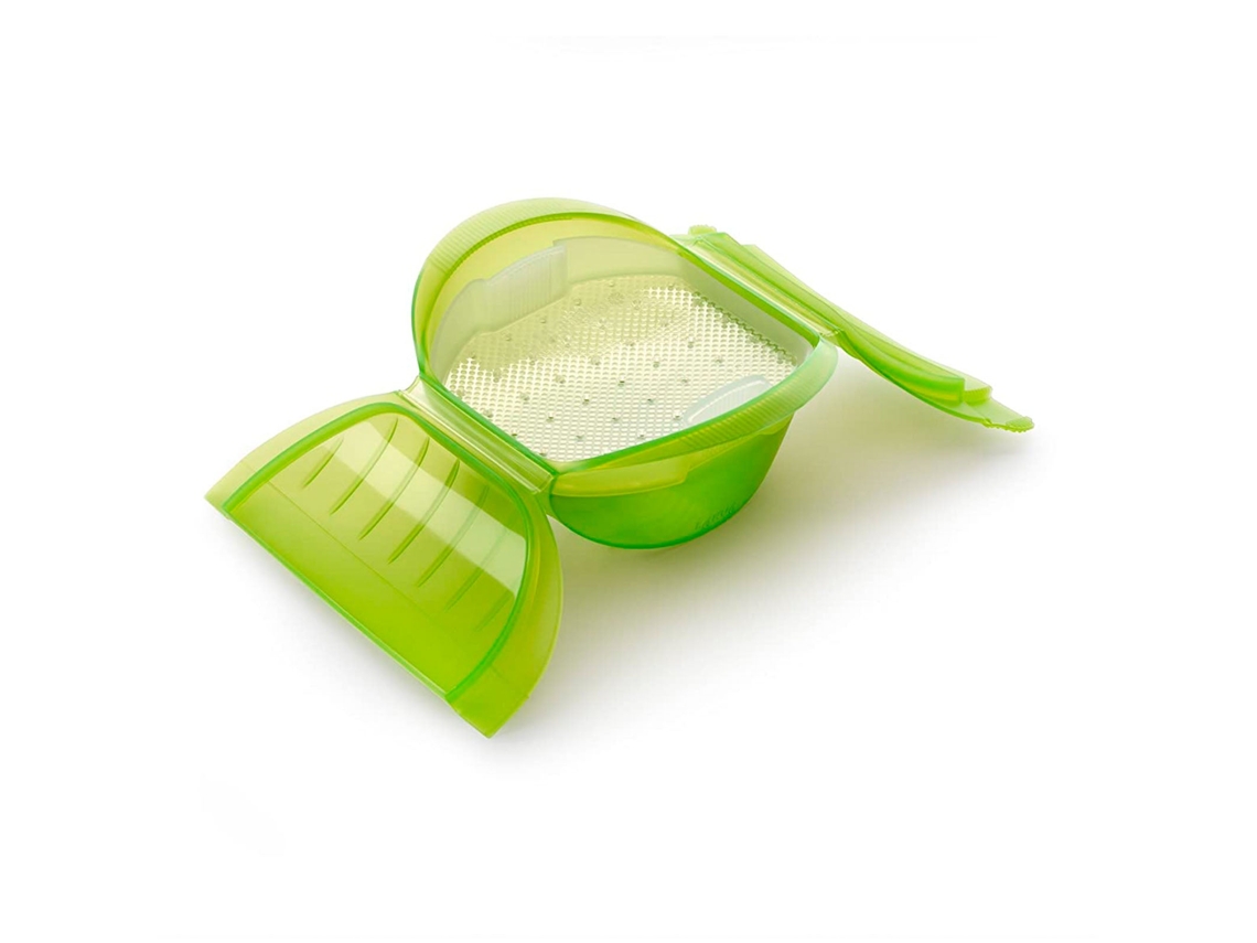 Estuche a Vapor LÉKUÉ 3-4 Personas (1000ml - 26 x 19 x 11.5 cm - Silicona)