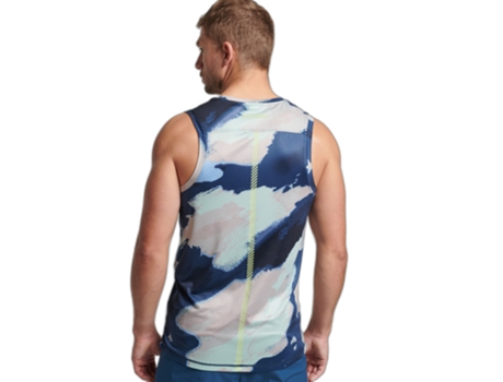 Top de Hombre para Running SUPERDRY Multicolor (2XL)