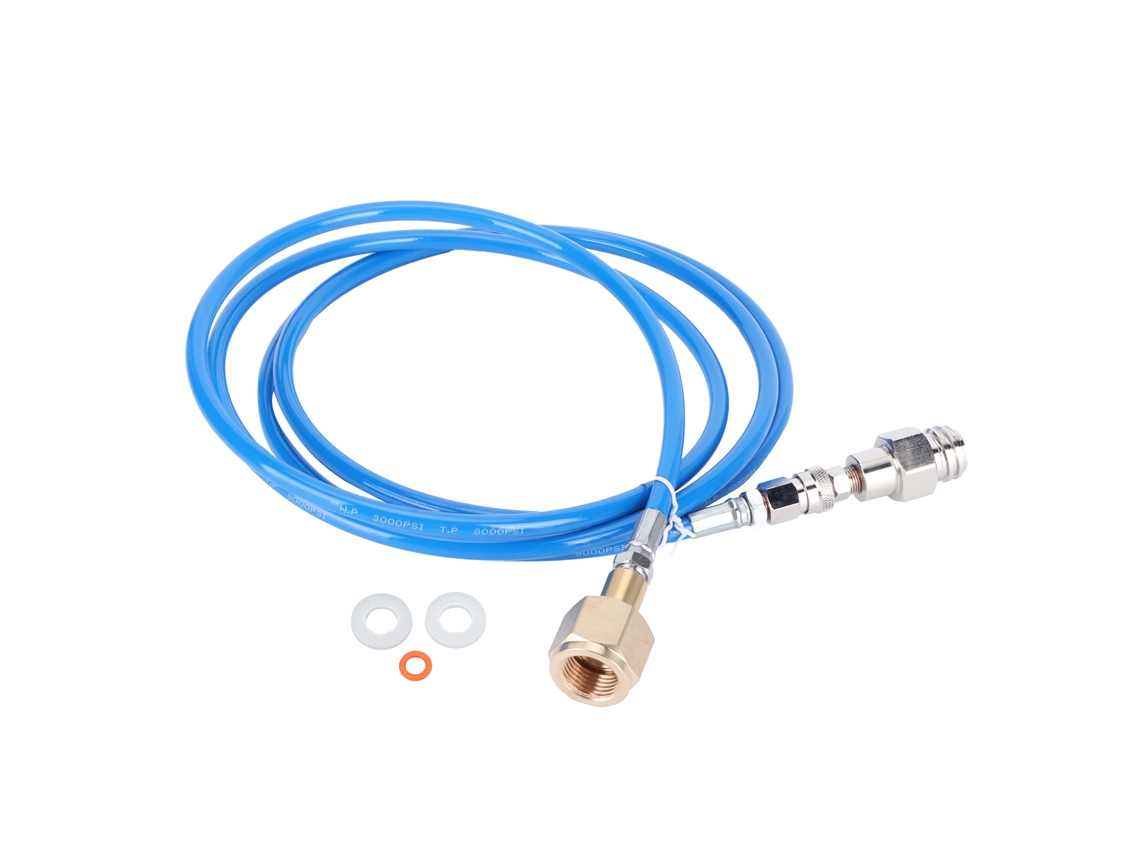Adaptador de recarga de cilindro de CO2 CGA320 con manguera de 100 pulgadas