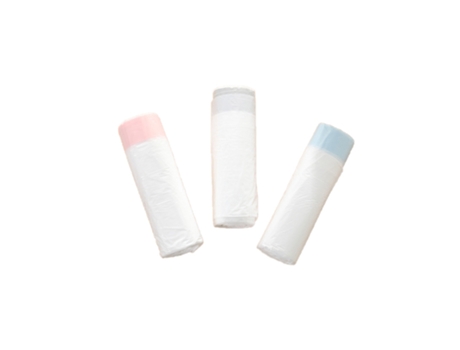 Bolsa de basura, cierre automático con cordón grueso para uso doméstico, 45*55cm, 3 rollos/paquete, 1 paquete CHRONUS