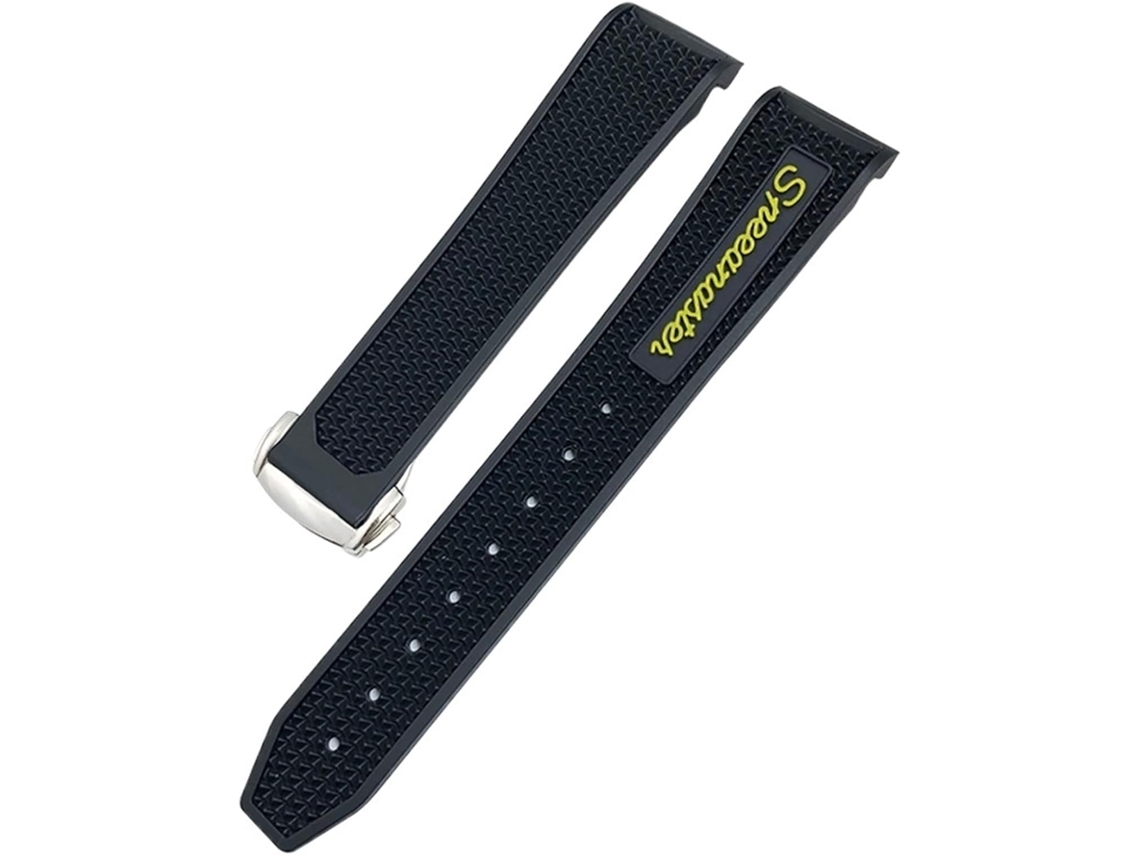Correa 19 Mm De Caucho De Fácil De Ajustar, Cómoda De Llevar, Alta Calidad, Ecológico