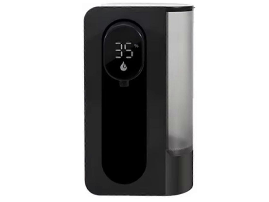 Dispensador automático de jabón líquido de 500 ml, montaje en pared, sin contacto, para manos y lavavajillas, color negro Rosewell