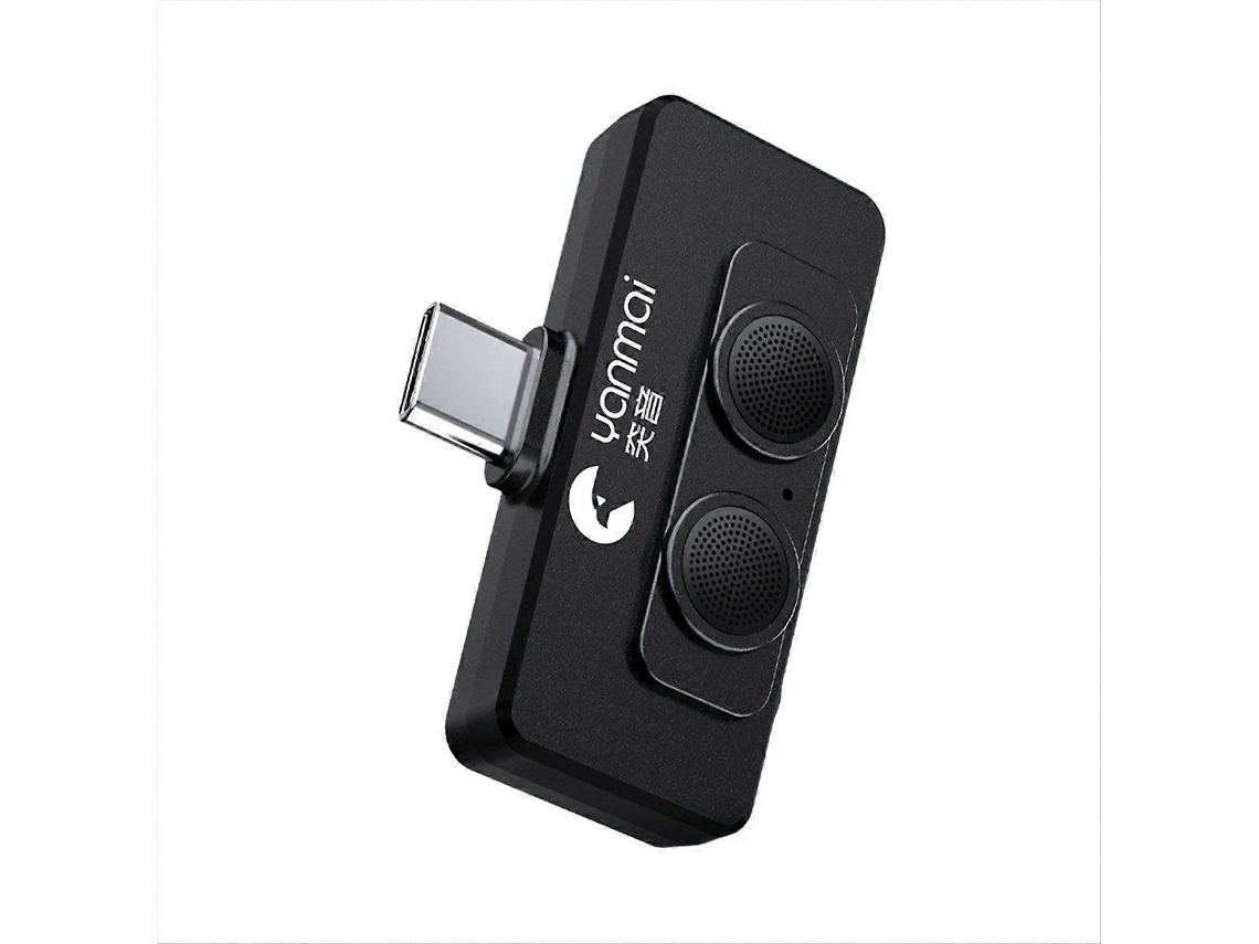 Micrófono dual R6 para vlogs, reducción de ruido con IA, ideal para celulares, ideal para grabaciones en vivo. Nostalgia88