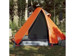Tienda De Campaña Iglú Para 2 Personas Impermeable Gris Naranja