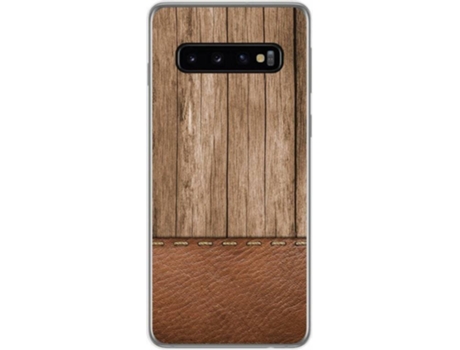 Carcasa Samsung Galaxy S10 Plus TUMUNDOSMARTPHONE Madera 09 Multicolor