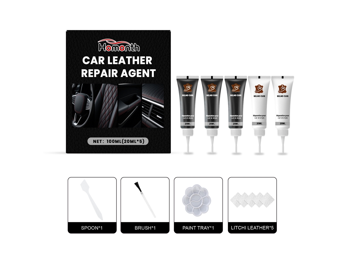 Kit de reparación de cuero para automóviles Worten Performance
