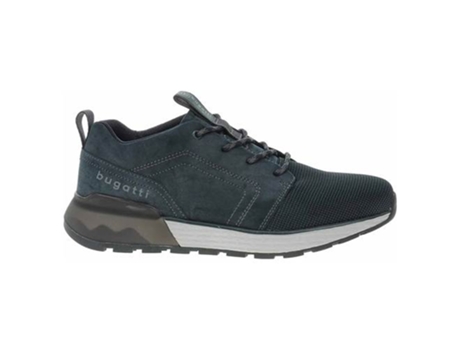 Zapatillas BUGATTI Gamuza Hombre (42 - Azul Marino)