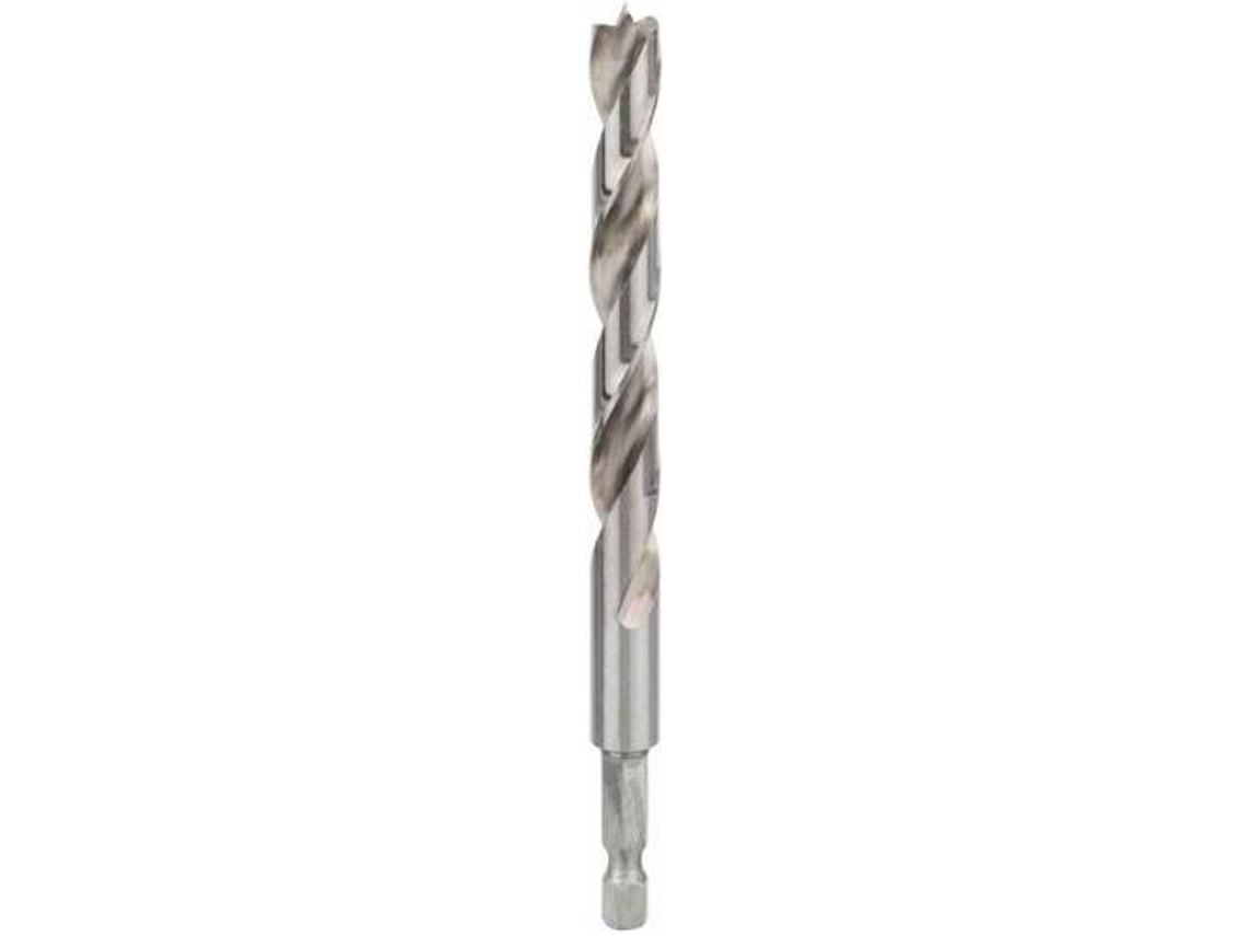 Broca BOSCH en Espiral para Madera - Vástago Hexagonal de 1-4" 10x87x133 mm