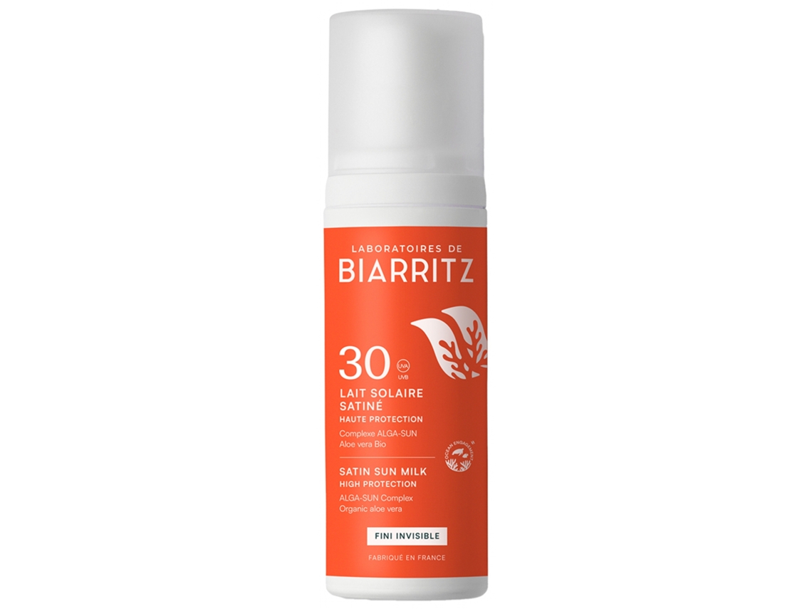 LABORATOIRES DE BIARRITZ Lait Solaire Satiné Spf30 100 Ml