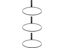 Soportes De Hierro Para Macetas, 3 Piezas, 20 Cm, Para Montaje En Pared, Para Colgar Plantas Y Orquídeas, Uso Interior