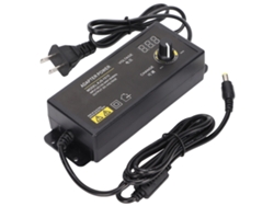Adaptador De Corriente Ajustable De 3-24 V 4 A 90 W Con Pantalla Led Digital Y Enchufe Usb.