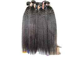 Extensiones de cabello humano brasileño crudo, calidad 10a superior, extensiones de cabello grueso, 16 18 18 OEM