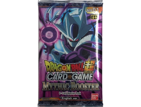 Juego de Cartas BANDAI Dragon Ball SCG: Mythic Booster (Edad Minima: 6 años)