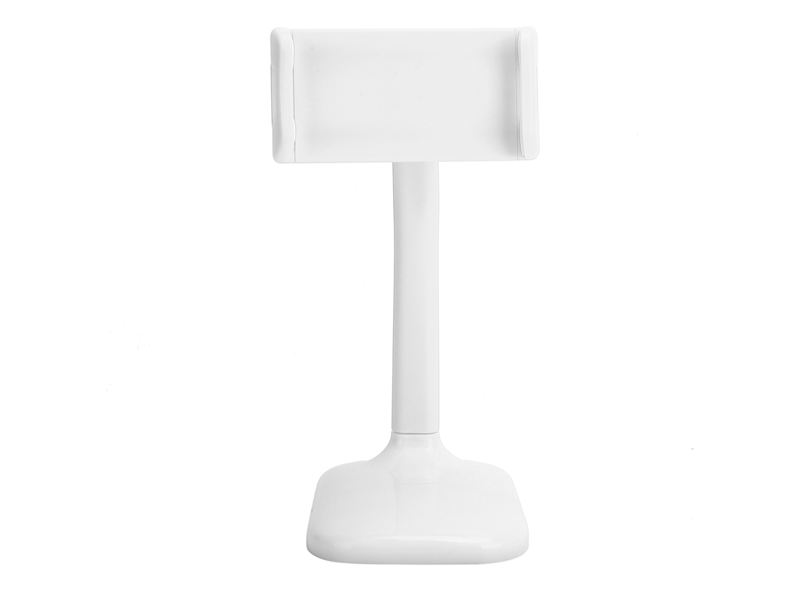 Soporte Para Teléfono Y Tableta (colocación En Escritorio, Sujeción Flexible) Blanco