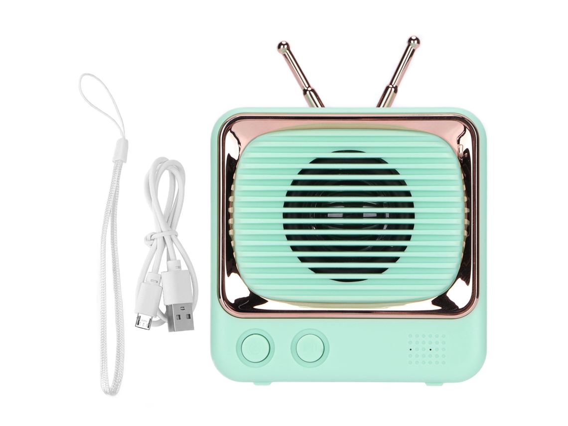 Mini Altavoz Portátil De Estilo Retro Con Bluetooth 5.0, Ligero, De Alta Fidelidad, Con Una Batería De 8 A 9 Horas Y Sonido 4d.