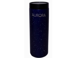 Taza térmica Aurora 500ml: Vaso de Viaje Térmico para café, té, agua o zumos, en acero inoxidable. Mantiene el calor durante 6 h y frío 12 h – Azul