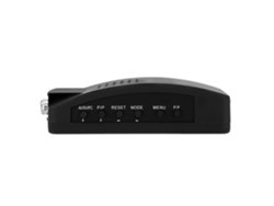 Conversor De Vídeo Bnc S Video Para Vga Adaptador Plug Play Com Cabos Para Dvr Monitor Lcd Crt