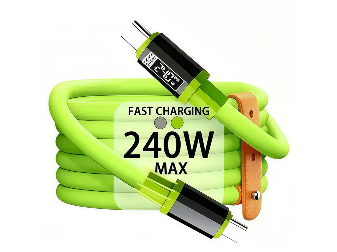 Cable Cargador 240w Eifson Para Usb-c A Usb-c, Cable 1.5m (negro)