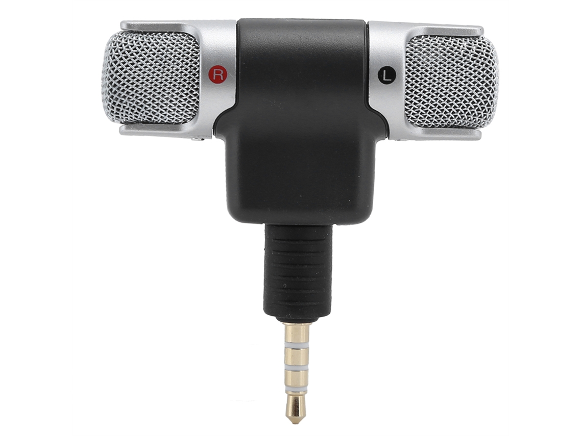 Mini Micrófono Estéreo Inalámbrico Con Conector De 3,5 Mm, Doble Canal, Para Teléfonos Móviles Y Tabletas, Nivel 4