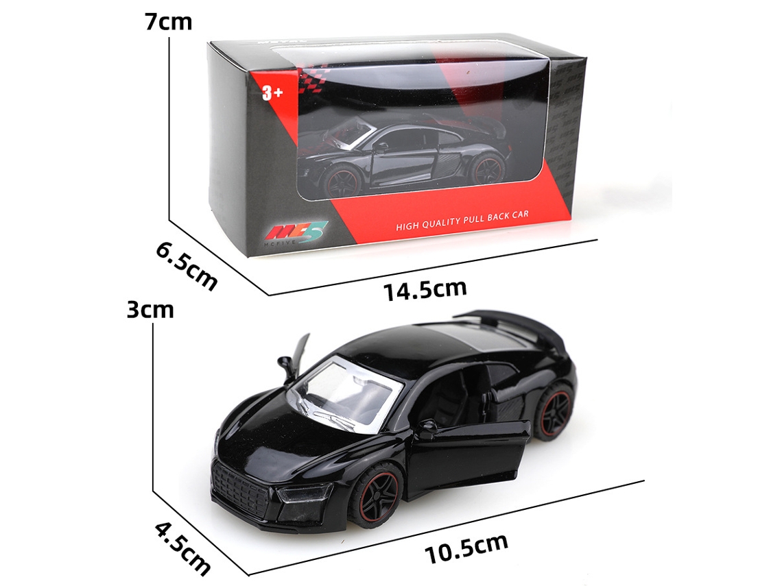 Modelos De Coches De Metal Fundido A Presión, Juguetes Para Niños, Adornos Para Coches.