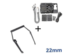 Soporte Frontal Para Teléfono Para Honda Nc750d Nc700d 2014-2020, Soporte Para Navegación Gps, Metal Negro.