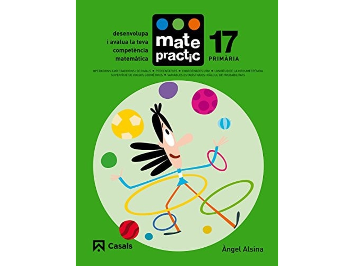 Libro Quadern Matepractic 17 Primària de Àngel Alsina Pastells (Catalán)